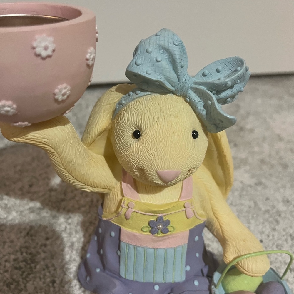 Hallmark Easter Bunny Candle Holder - Picture 7 of 9